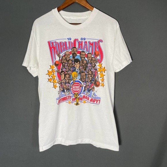 Vintage Shirts Vintage Detroit Pistons World Champs 989 T Shirt Poshmark